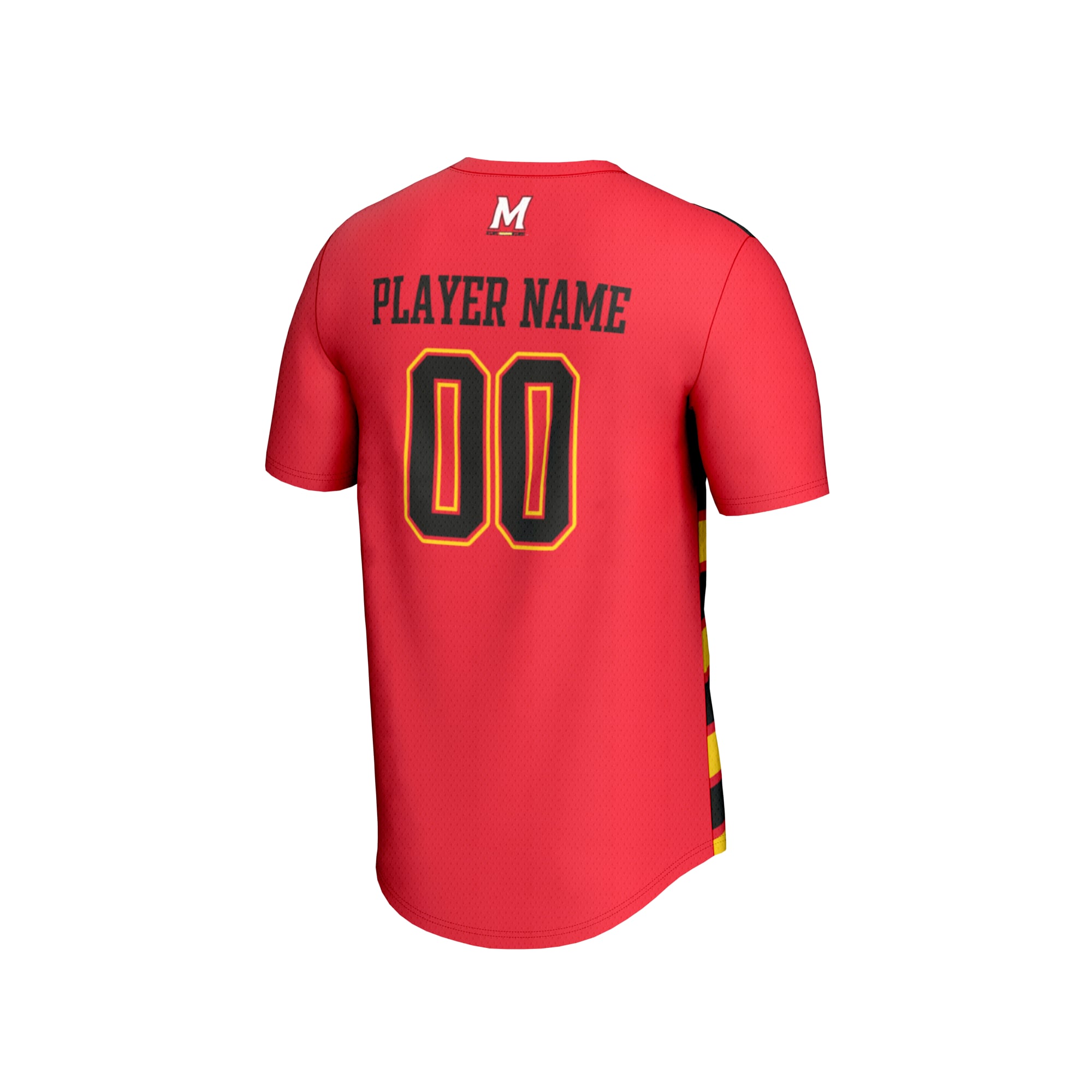 Maryland Terrapins GameDay Greats Youth Men's Soccer NIL Pick-A-Player Fashion Jersey - Red