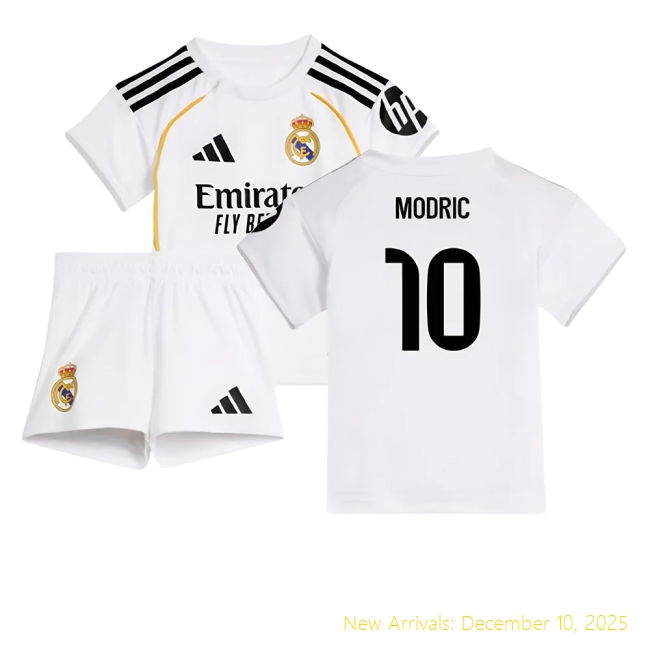 2025-2026 Real Madrid Home None - Top Grade Soccer (Modric 10)