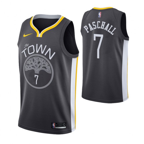 Black Nike State Warriors #7 Warriors Jersey - Mesh Fabric Basketball Jersey