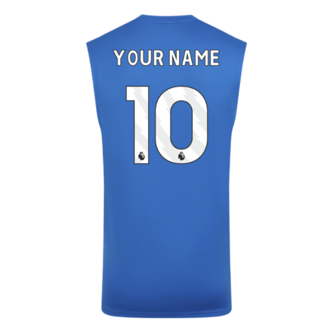 2025-2026 Wolves Players Training Vest (lapis Blue) (your Name)