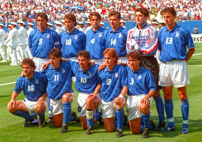 Elite Elite Series 1994 World Cup Italy Home Retro Shirt