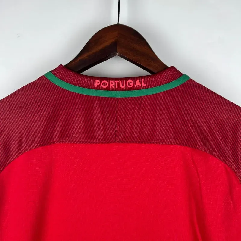 Cheap 2016-2017 Long Sleeve Portugal Jersey retro kit
