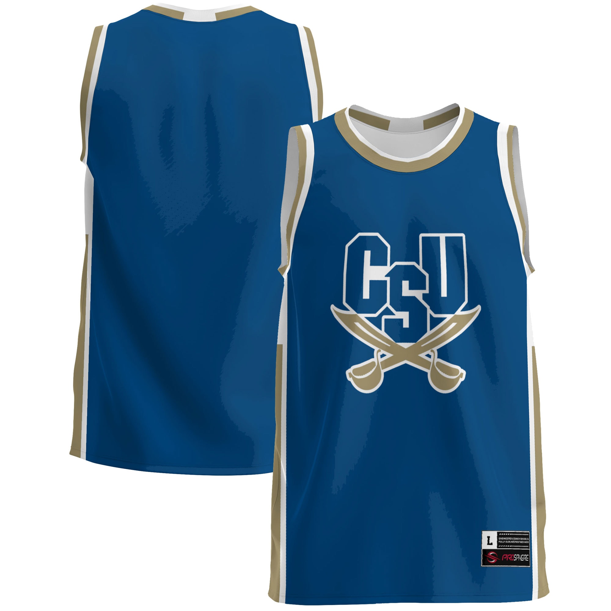 [NJP] Youth Charleston Southern Buccaneers GameDay Greats Lightweight Basketball Jersey - Blue