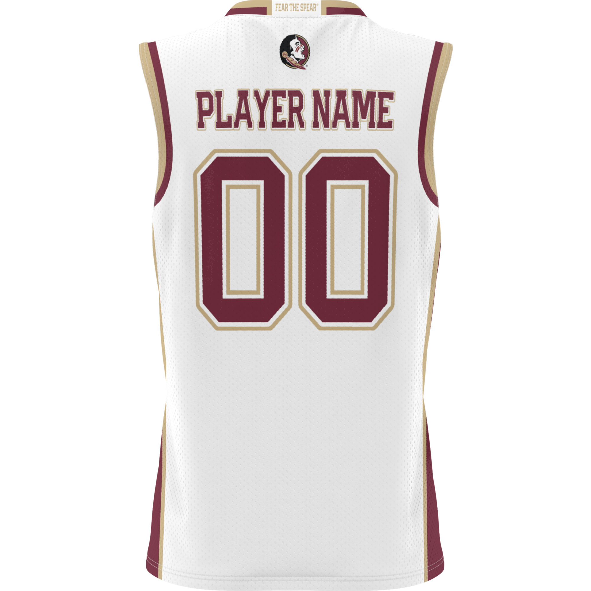 [NJP] Florida State Seminoles GameDay Greats Unisex Lightweight NIL Pick-A-Player Women's Basketball Jersey - White
