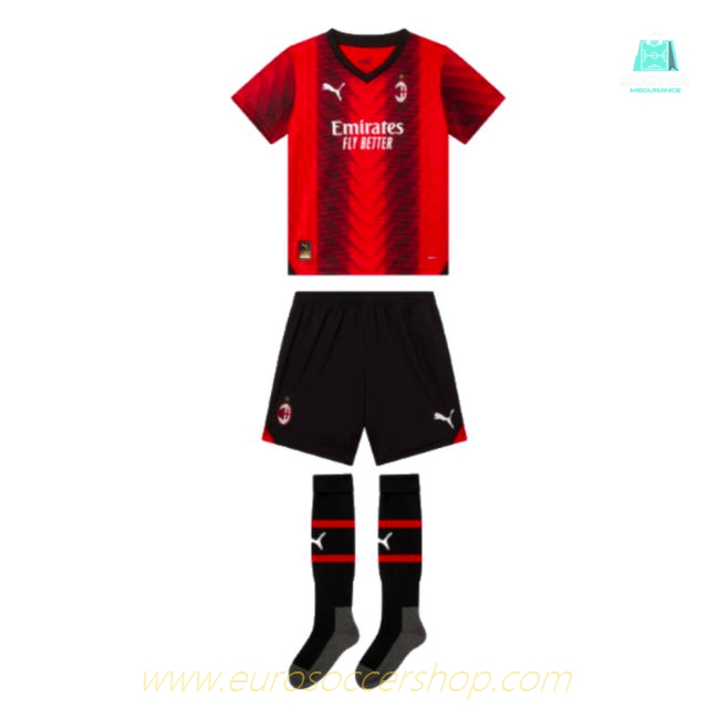 2023-2024 AC Milan Home Mini Kit (Ibrahimovic 11)
