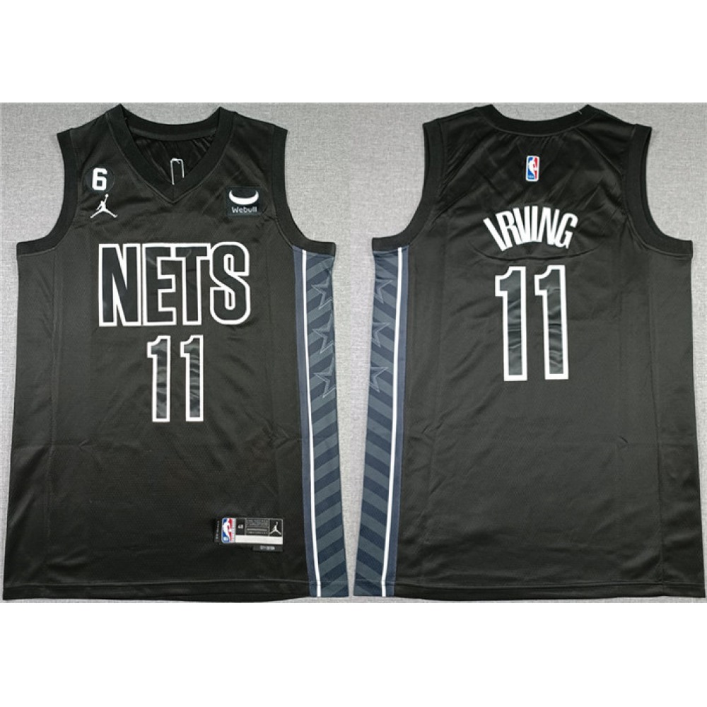 Performance Jersey Brooklyn Nets 11 Black - - Basketball Fan Gear