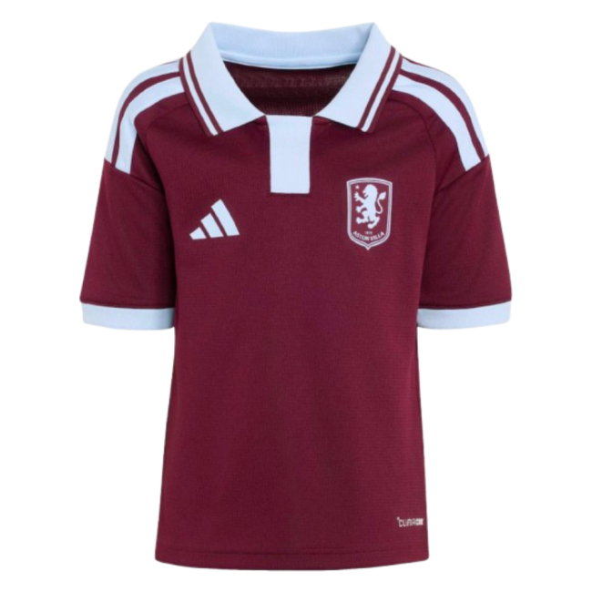 Aston Villa Home Shirt 2026-2027 Lindelof #3 Kids' Football Kit