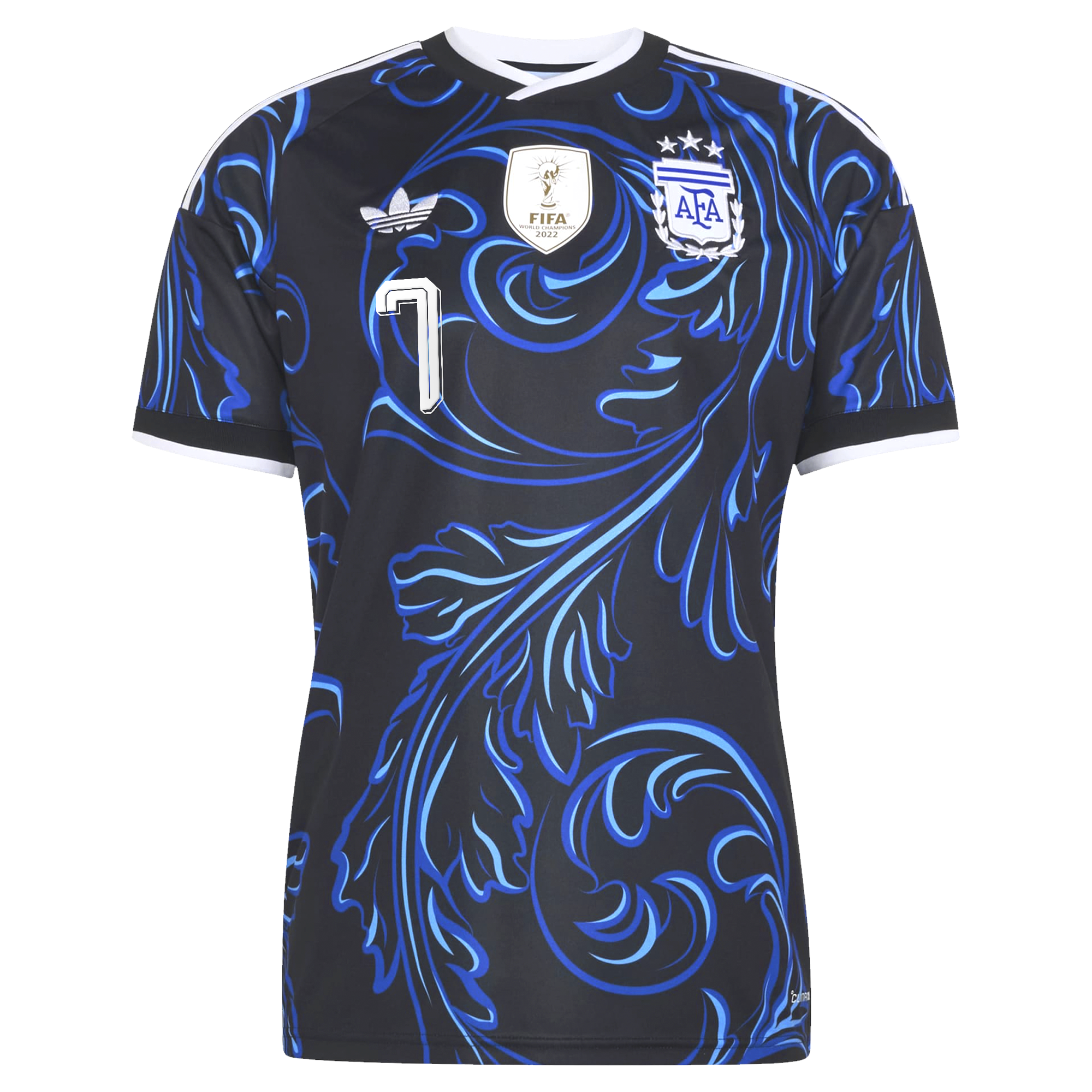 [SJH] Rodrigo De Paul Argentina National Team 2026 Away Replica Jersey - Black