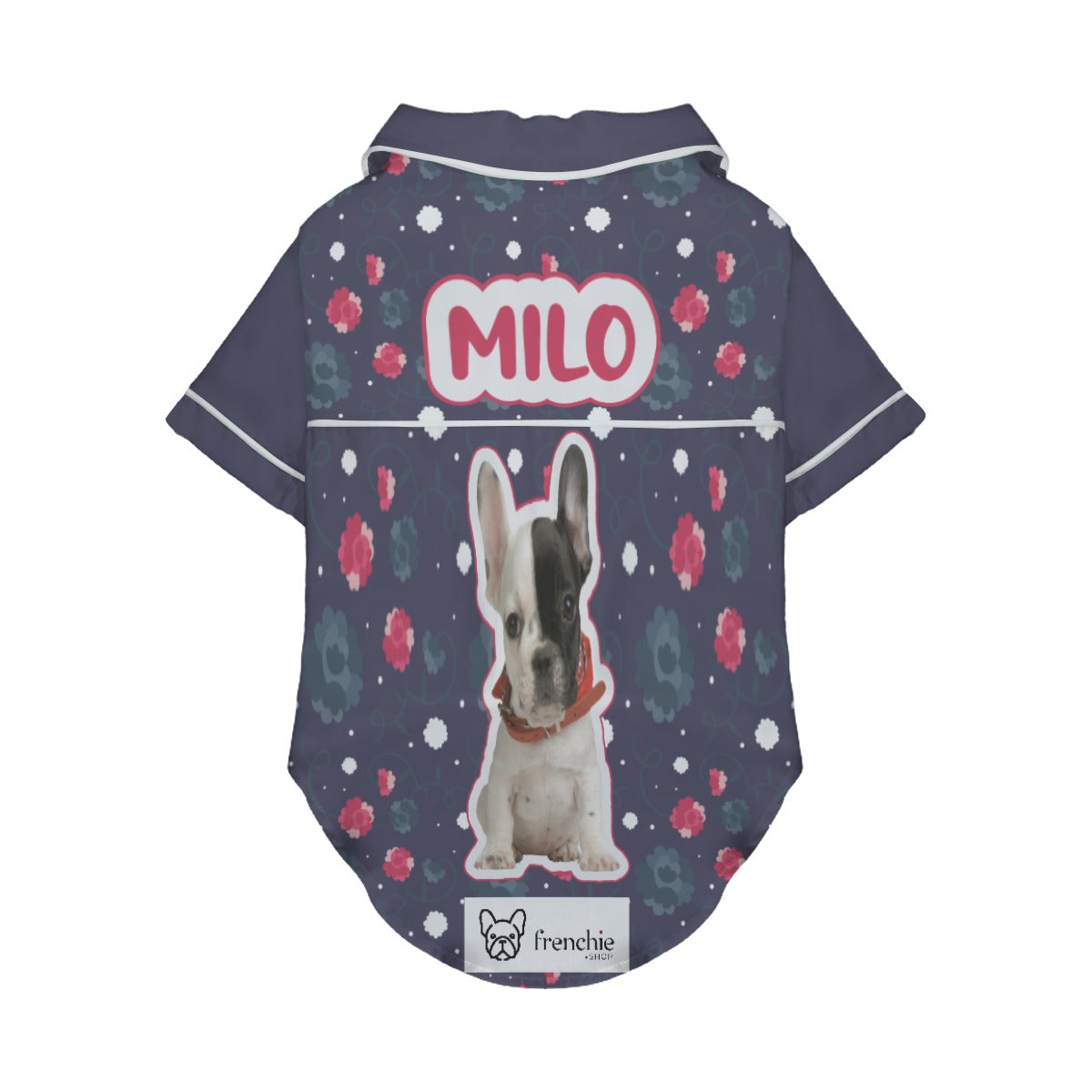 French Bulldog Custom French Bulldog Pajamas With Your Dog’s Name And