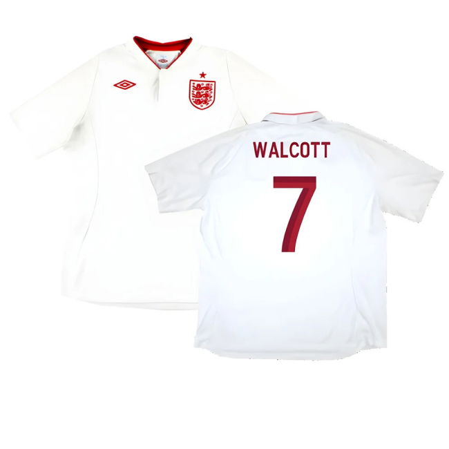 England International Team Fan Shirt - Adults Version (Walcott 7)
