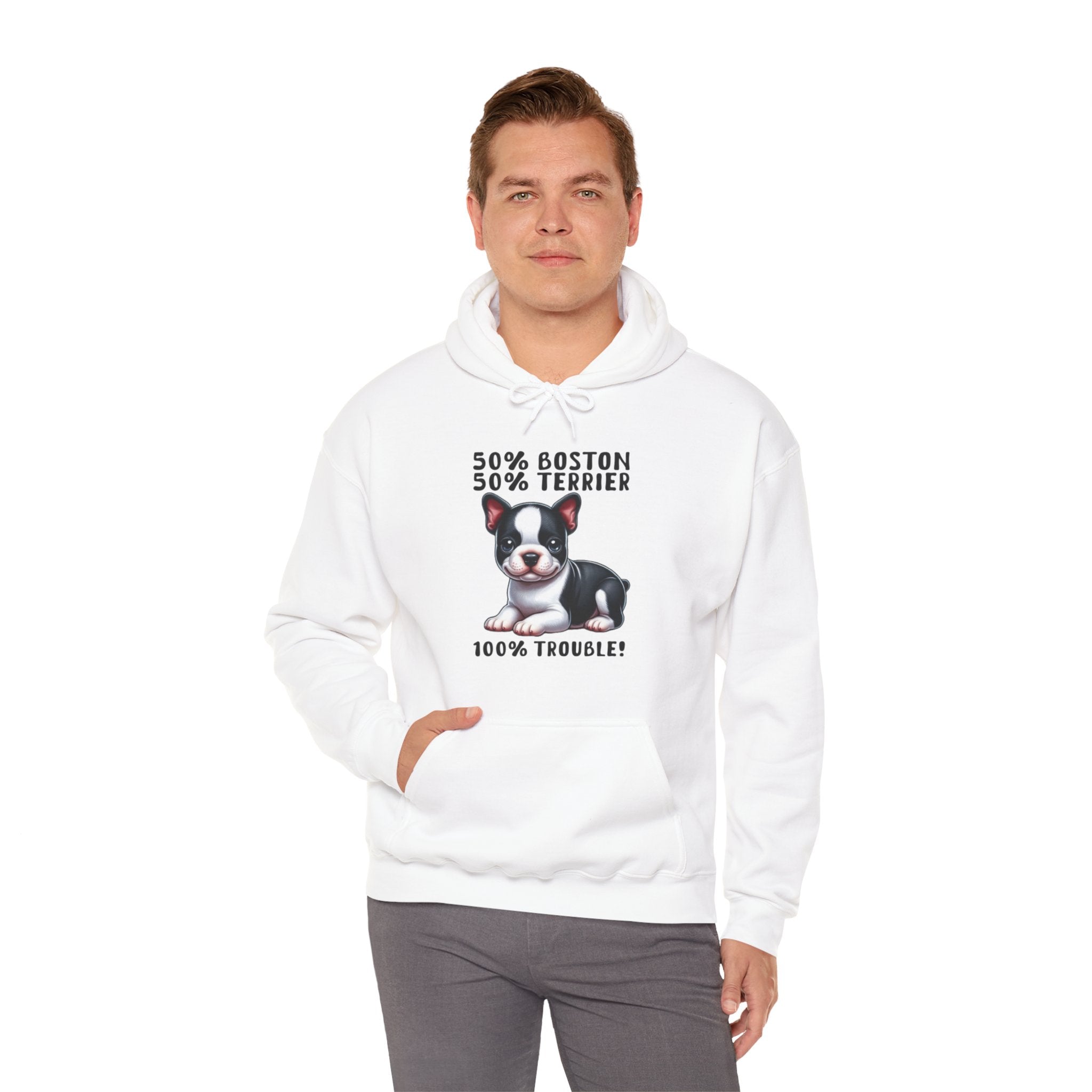 French Bulldog Celtic Unisex Hoodie For Boston Terrier Lovers Durable Dog Item