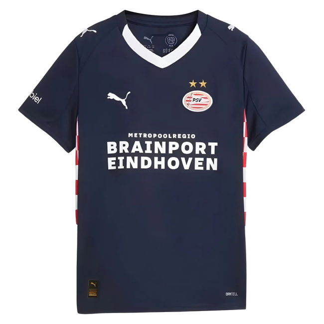 2025-2026 PSV Eindhoven Away Shirt (Kids)