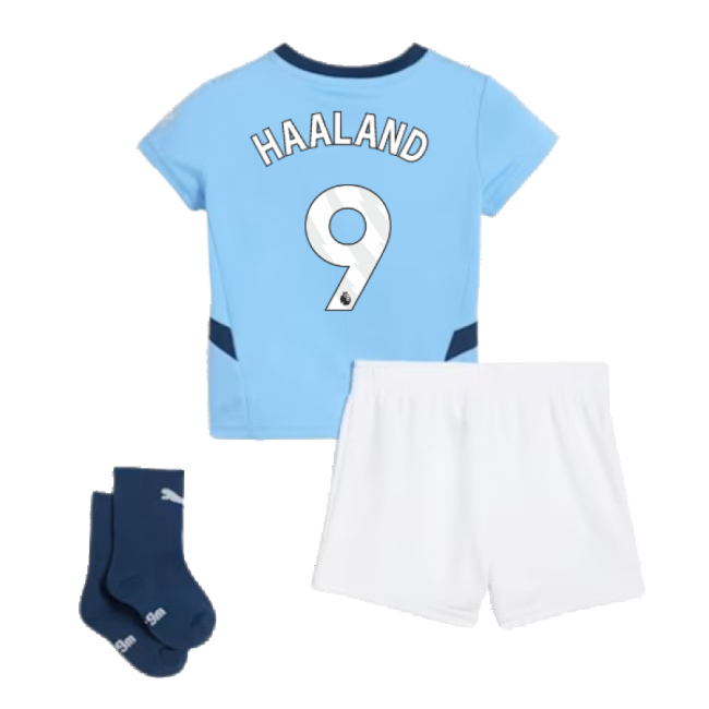 Premier League Team Epl Haaland Home Authentic Jersey Umbro Pro