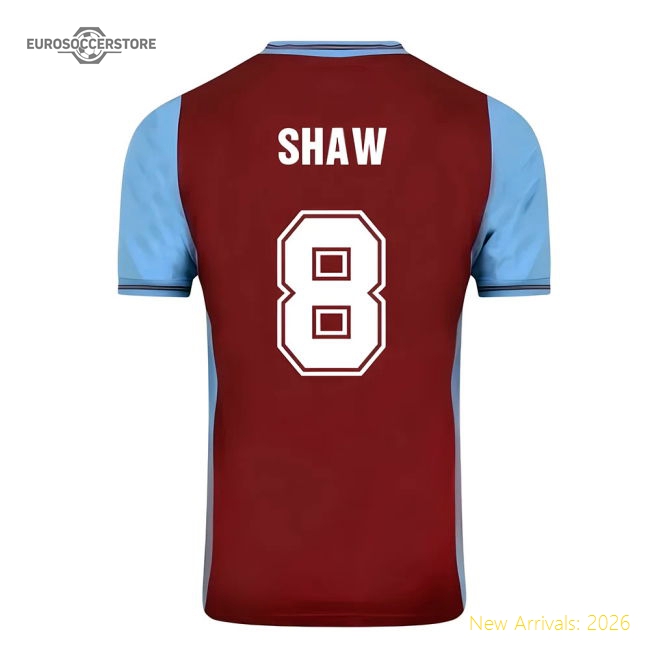 Authentic Score Draw Aston Villa 1982 Champions Of Europe Retro