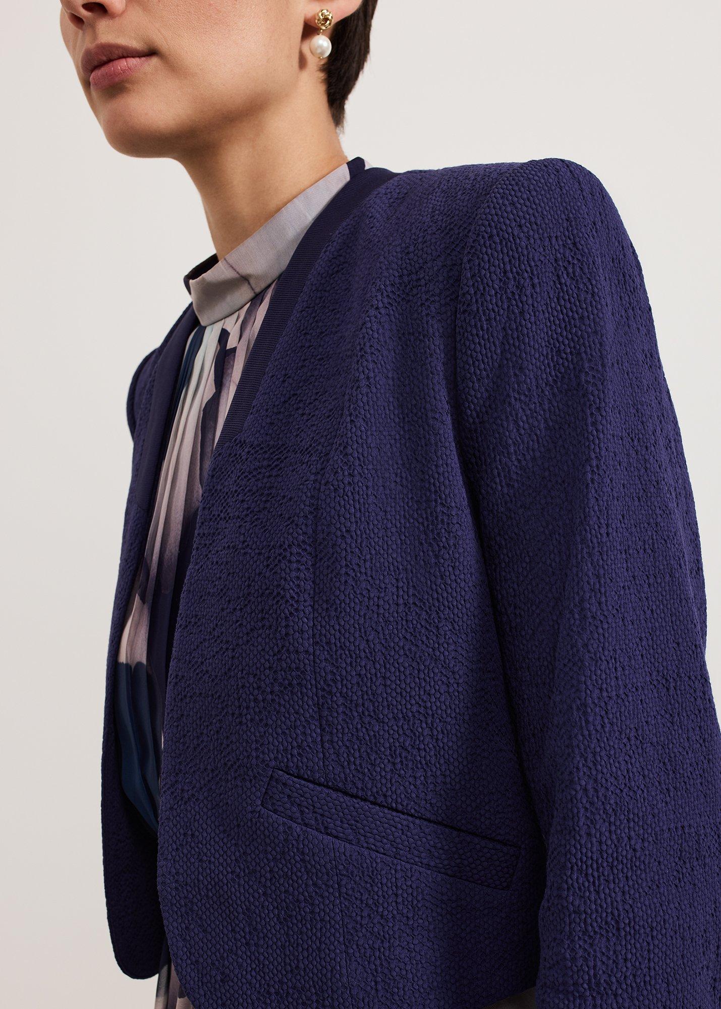 Olivia Textured Short Jacket