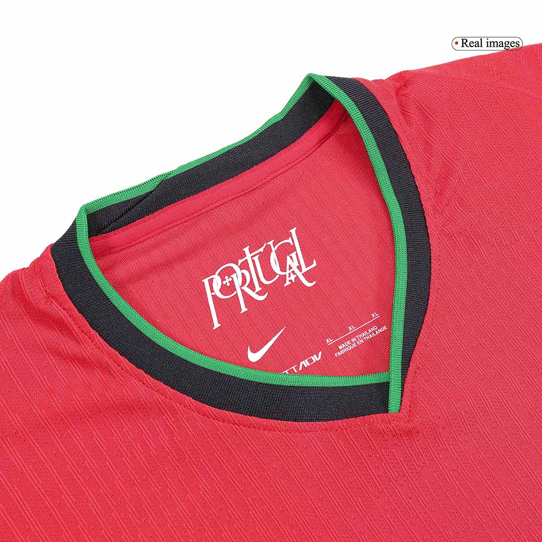Portugal Home Match Jersey Euro 2024 Authentic Kit