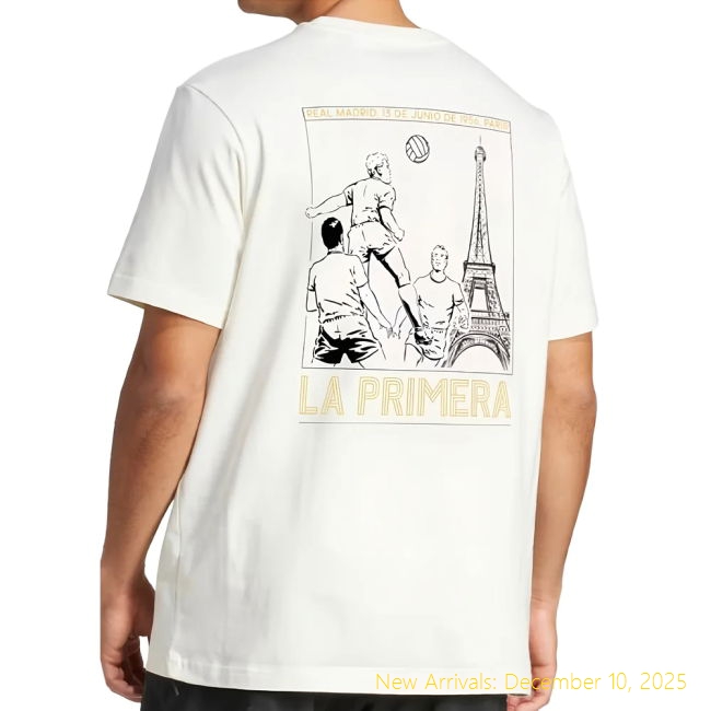 Real Madrid (rm) Official Tee - Match Day Essential - Atletico Madrid