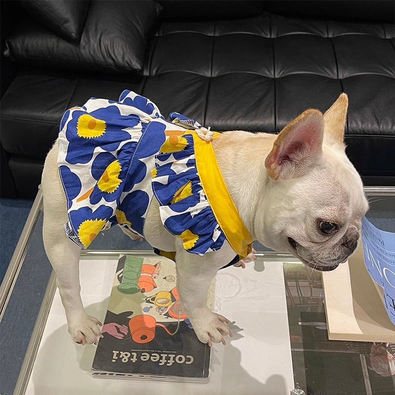 French Bulldog Rosellea Frenchie Summer Princess Dress – Thin