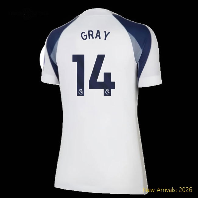 2025-2026 Football Team Womens Chic Jersey Gray Drycell