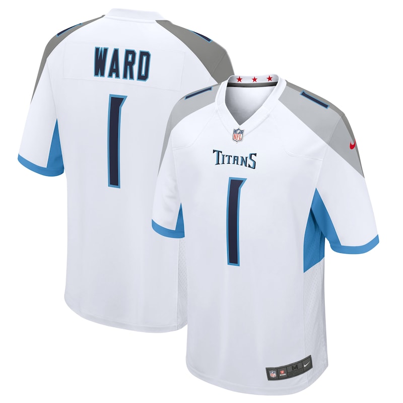 None Cameron Ward TEN Titans Championship Premium-Quality Jersey