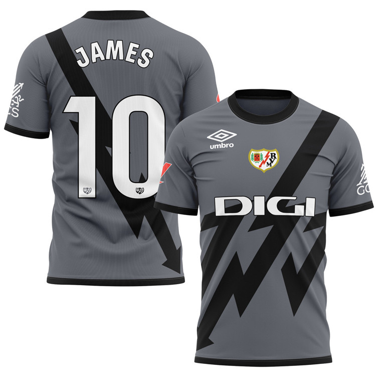 Rayo Vallecano 2425 Third Football Shirt JAMES 10 - Official Replica