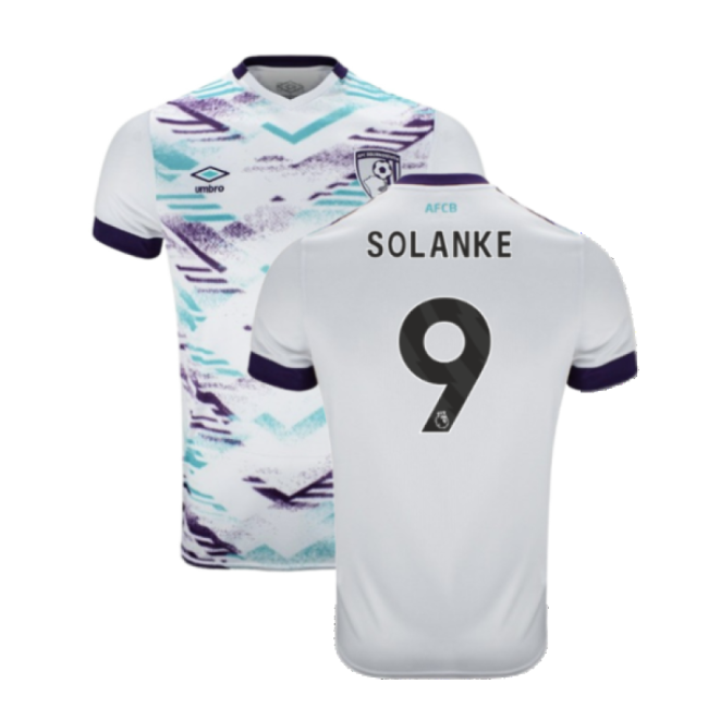Official 2024-2025 Bournemouth Away Shirt (solanke 9) - Premium