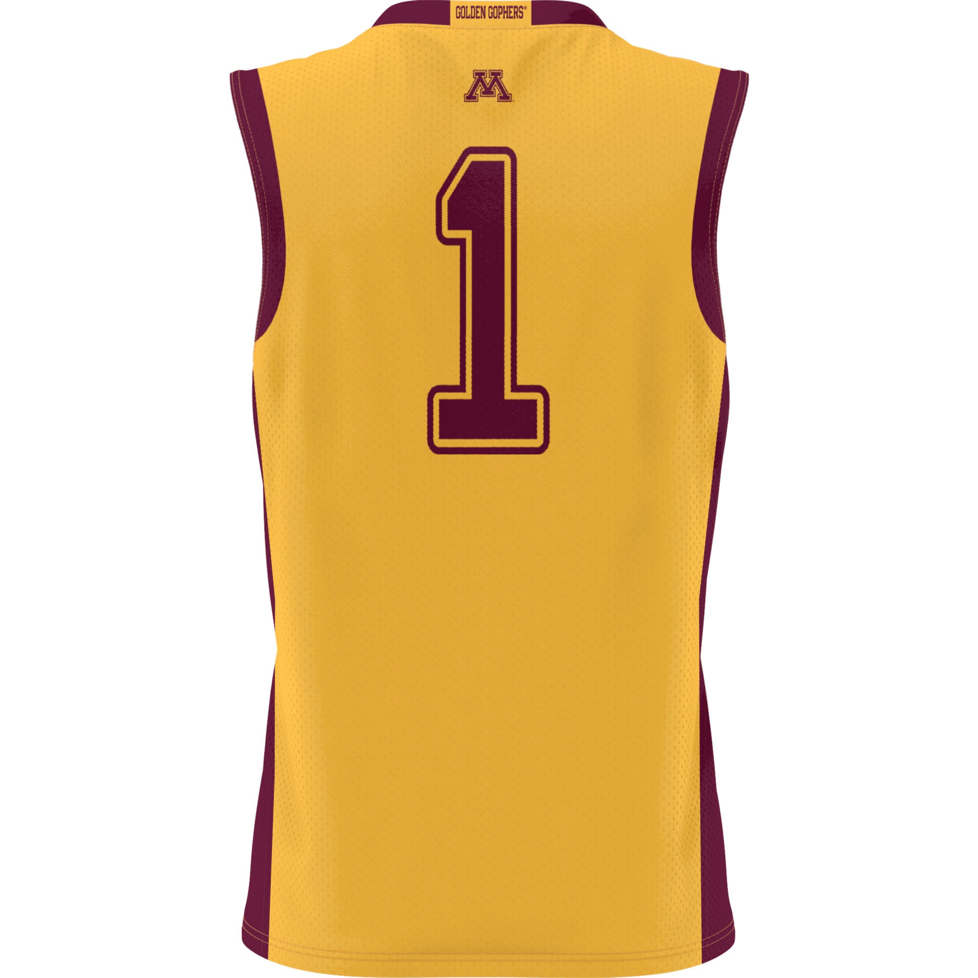 [NJP] Minnesota Golden Gophers GameDay Greats Youth Lightweight Basketball Jersey - Gold