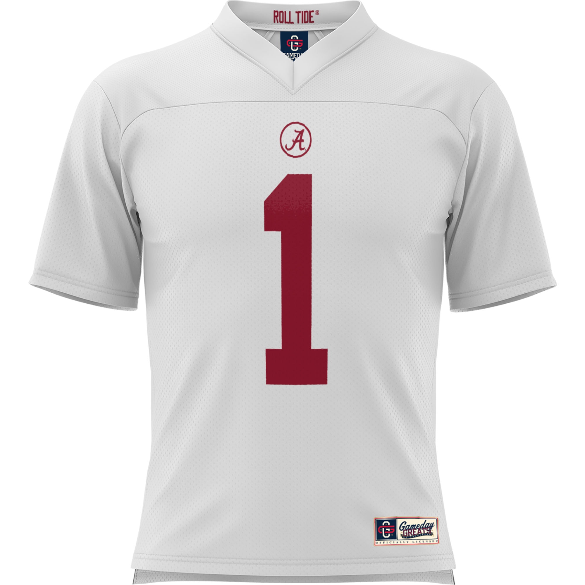 [NJP] Alabama Crimson Tide GameDay Greats Youth Football Jersey - White