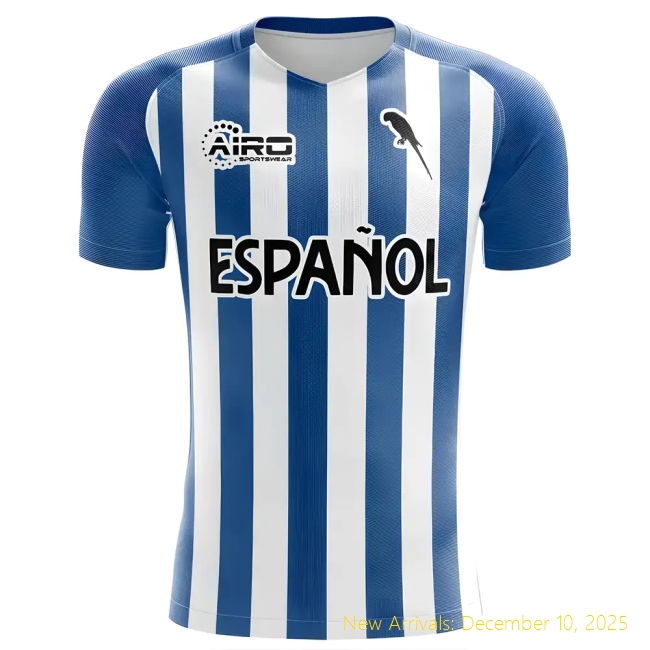 2025-2026 Espanyol Top Grade Home Concept Football Shirt - Kids (Long
