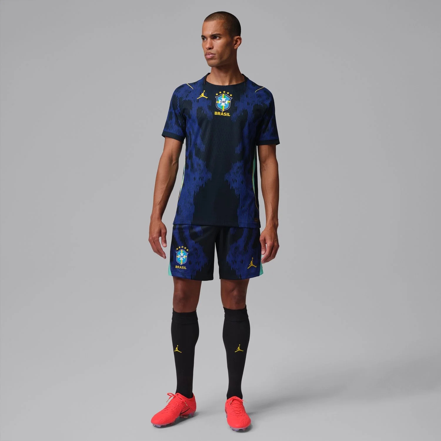 Brazil 2026 Away Jersey Men's | Aero-FIT Poison Dart Frog Inspired Football Kit