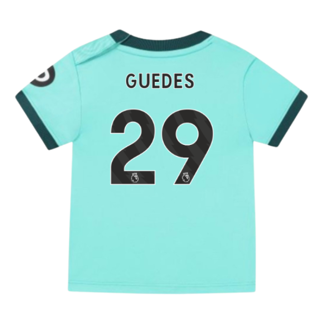Wolves First Team Top Tier Away Professional Jersey (Guedes 29) (Baby)