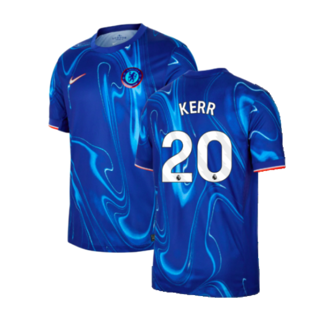 Premium Quality Intense Chelsea Chelsea Home Shirt Kerr #20 Latest...
