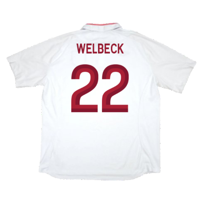 Welbeck 22 Player Issue Style England Home Player Jersey 2012-2013