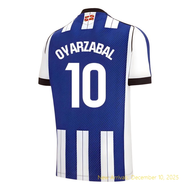 2025-2026 Atletico Madrid Home Shirt - Durable Soccer (Oyarzabal 10)