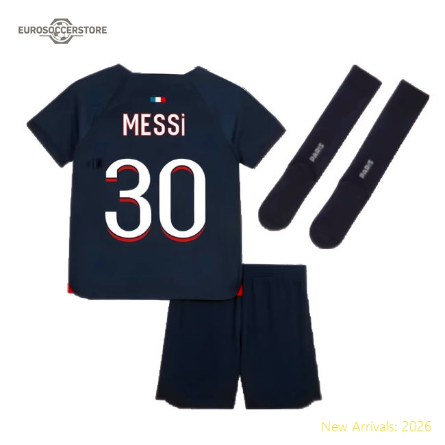 Football Team Mini Soft Messi Jersey 2023-2024 Stretchy