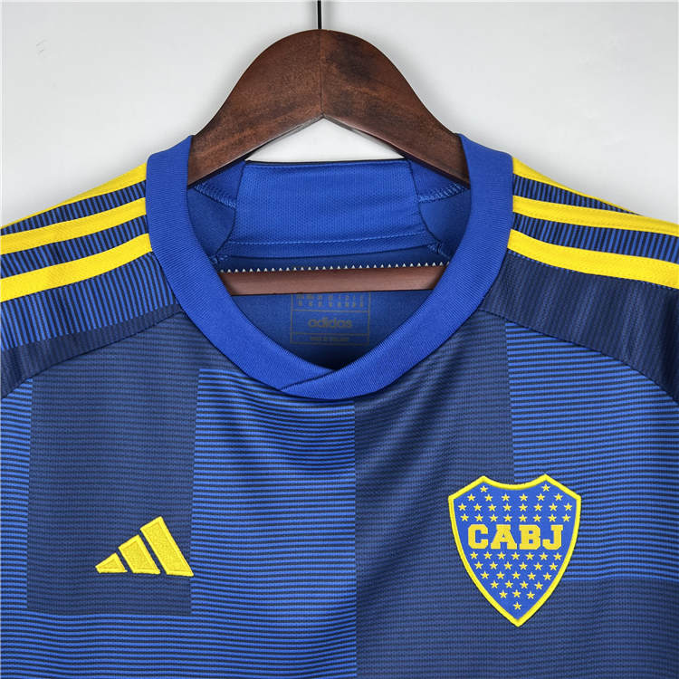 Boca Juniors 2324 Football Shirt Home Blue Soccer Jersey - Official