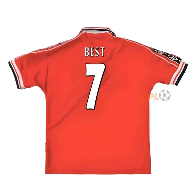 1998-20 Man Utd first-class Home Shirt - Adults | authentic