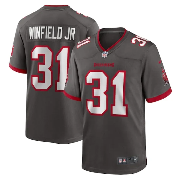 None Game NFL Jersey - Pewter | Pro-Level Football Apparel | NFL Footb