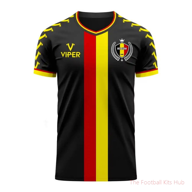 Belgium 2025-2026 Away Concept Football Kit (Viper)