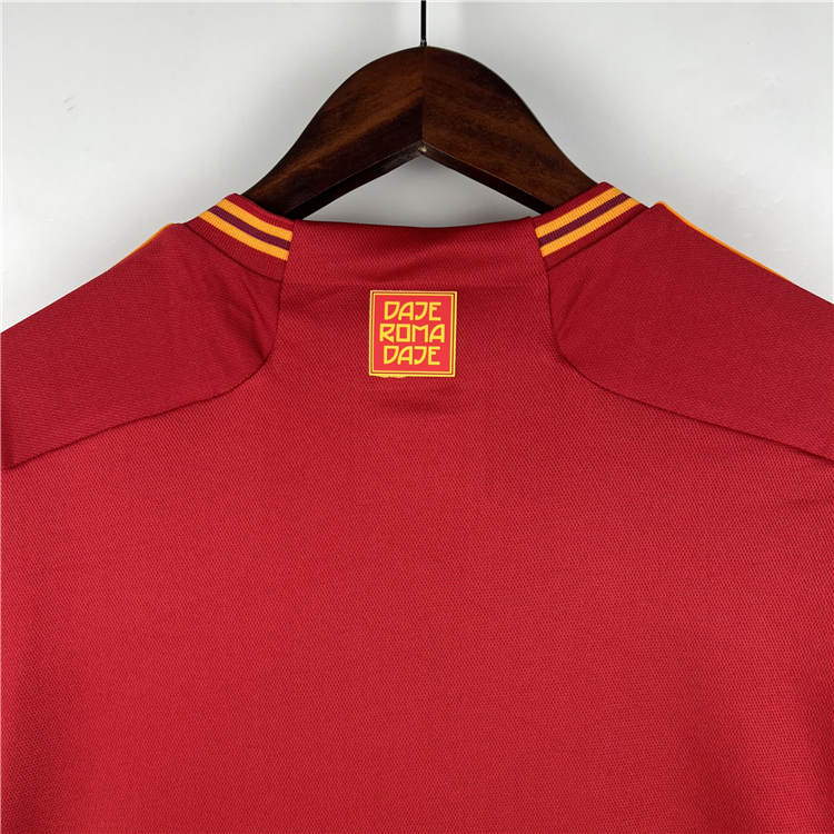 AS Roma Football Shirt 2324 Home Shirt - Official Replica 10498