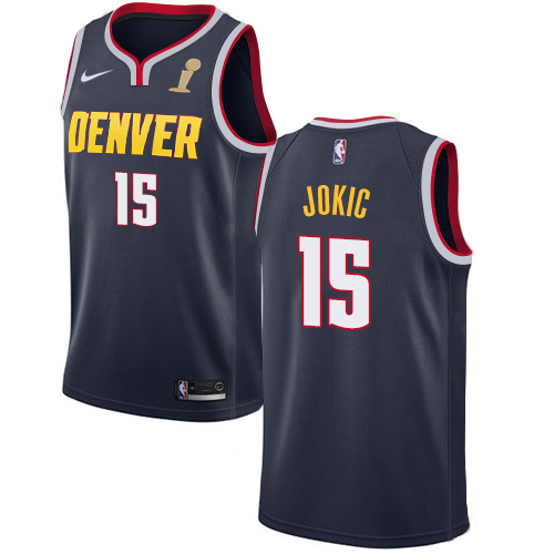 Nike Nikola Jokic #15 Nuggets Jersey - High-Quality Polyester
