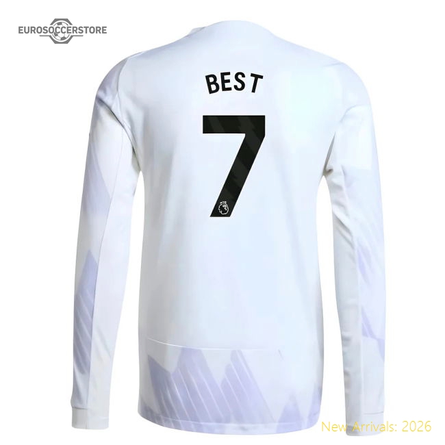 2025-2026 Man Utd Authentic Long Sleeve Away Shirt (best 7)