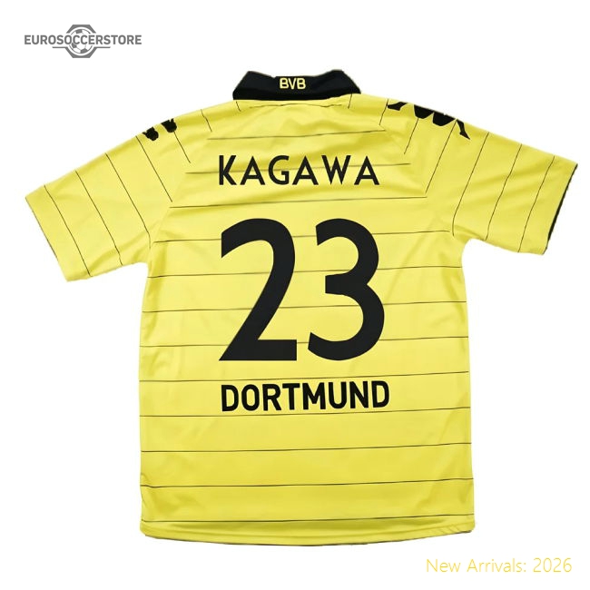 Supporter Borussia Dortmund 2010-11 Home Shirt ((Excellent) M) (Kagawa