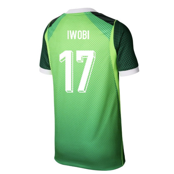 Club Soccer Nigeria 2026-2027 Home Shirt (Kids) (Iwobi 17)