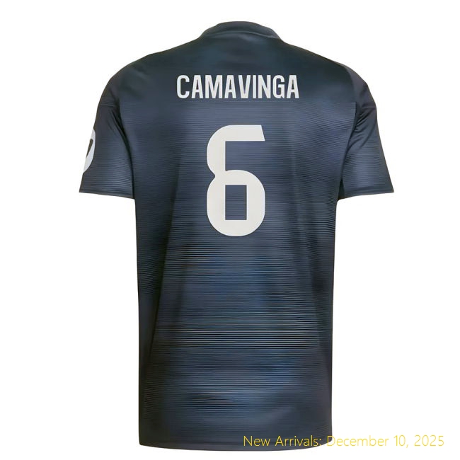 2025-2026 Real Madrid Away Shirt - Premium Game Day (Camavinga 6)