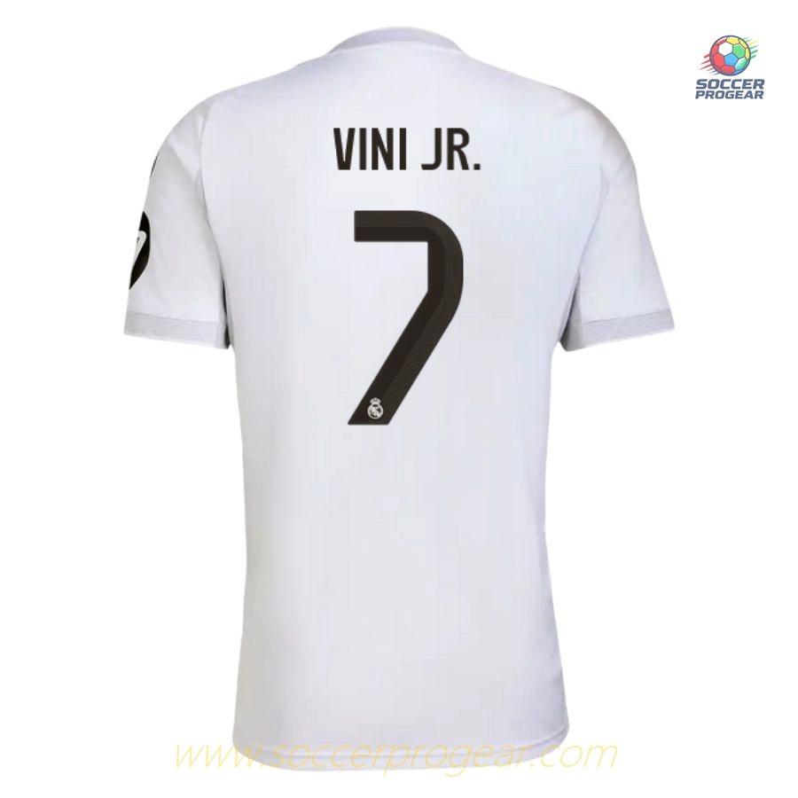 Real Madrid Home Soccer Football Shirt 2025-2026 Season Vini Jr.