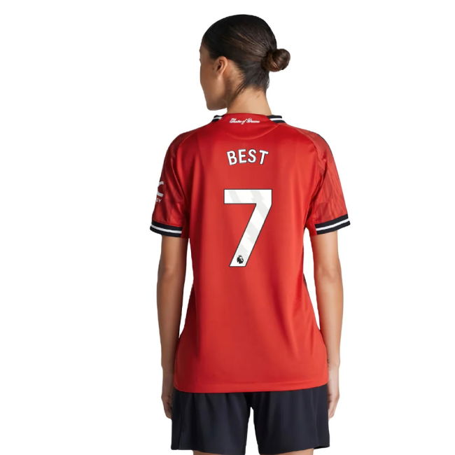 2025-2026 Man Utd Authentic Home Top (Womens) (Best 7)
