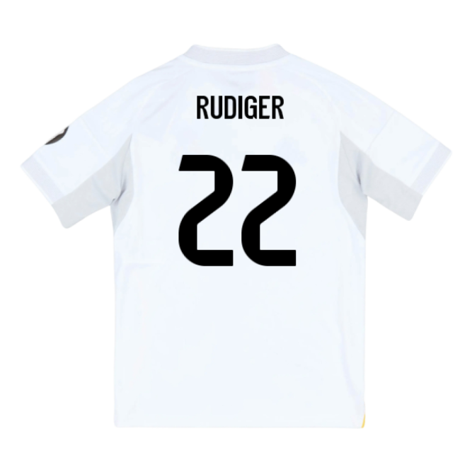 Match-Day 2025-2026 Real Madrid Home Youth Kit (Rudiger 22)