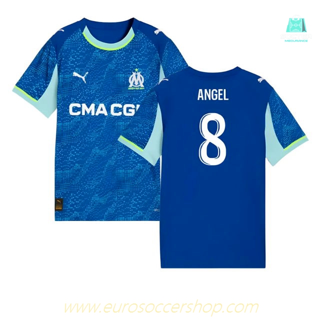 2025-2026 Marseille Third Shirt (Kids) (Angel 8)