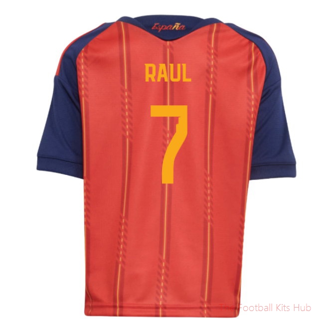 2026-2027 Spain Home Little Kids Mini Kit (Raul 7)